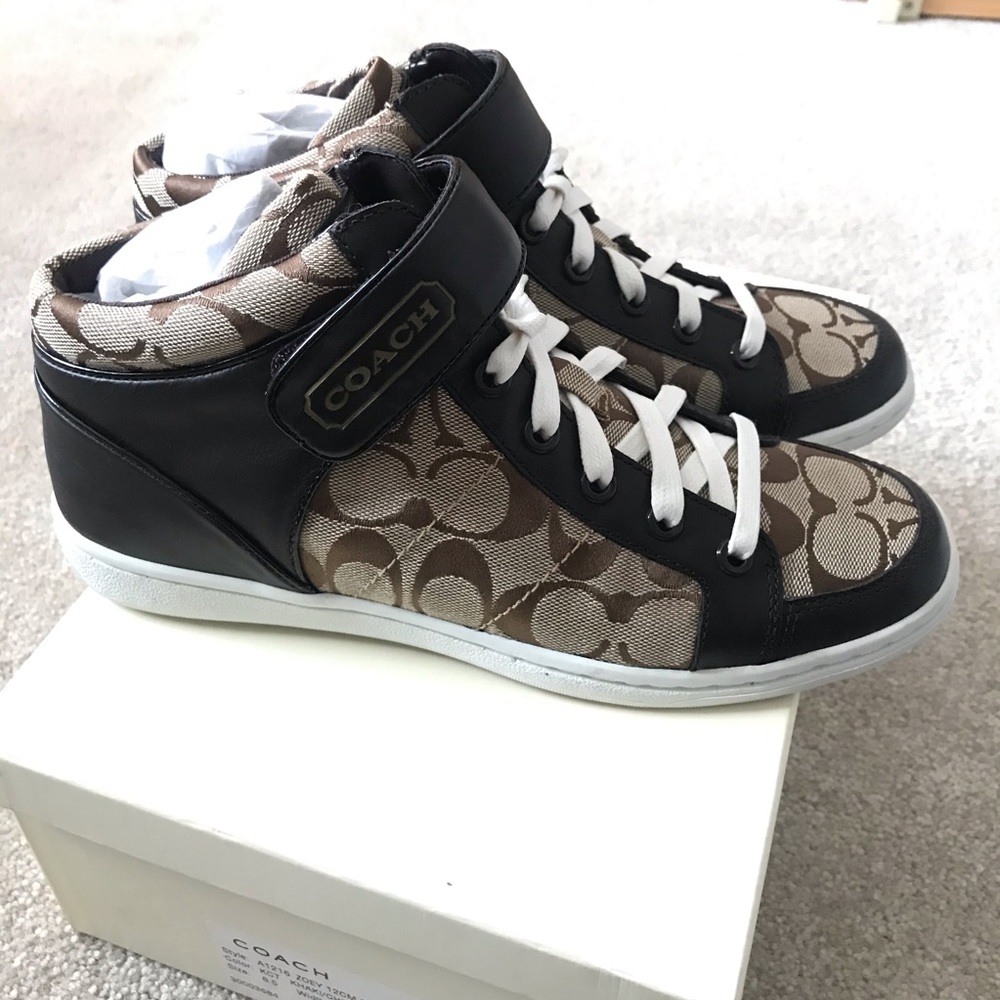 Coach sneakers (brand new!)